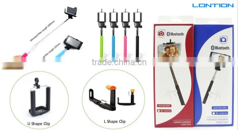 2015 Factory direct supply hot sale bluetooth z07-5 selfie stick