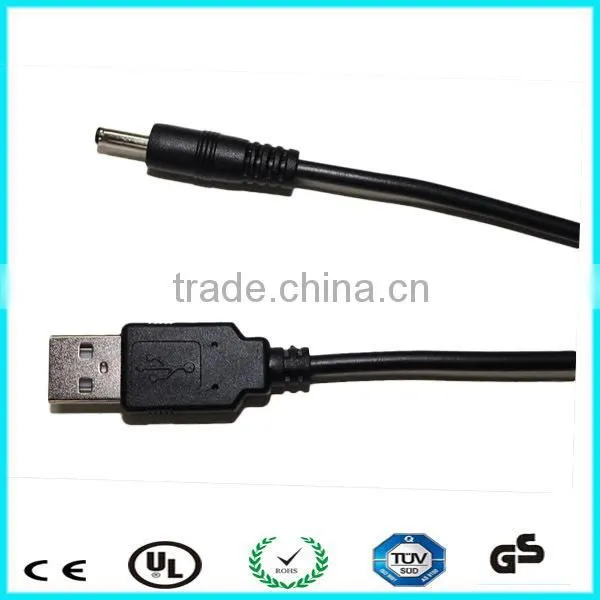 1m 24awg usb to dc 3.5mm cable