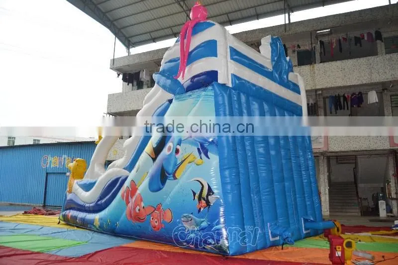 giant inflatable seaworld slide for slide