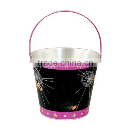 2016 new style Tin Bucket& Ice tin Bucket with handle candy bucket