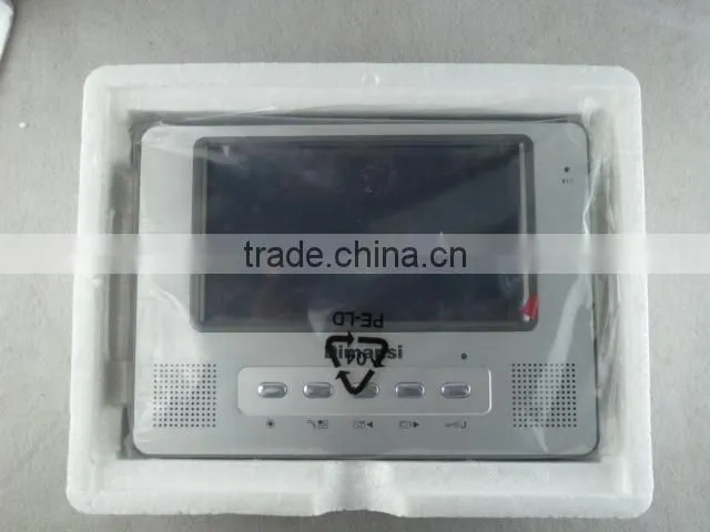 7 inch TFT-LCD screen smart home automation video door phone intercom system ding dong door bell video door bell