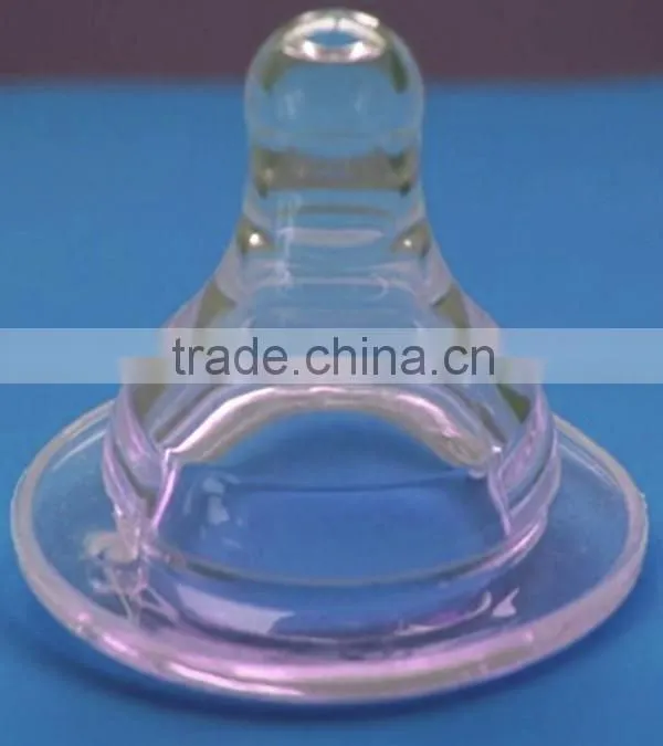 BPA free molding silicone wholesale baby nipple