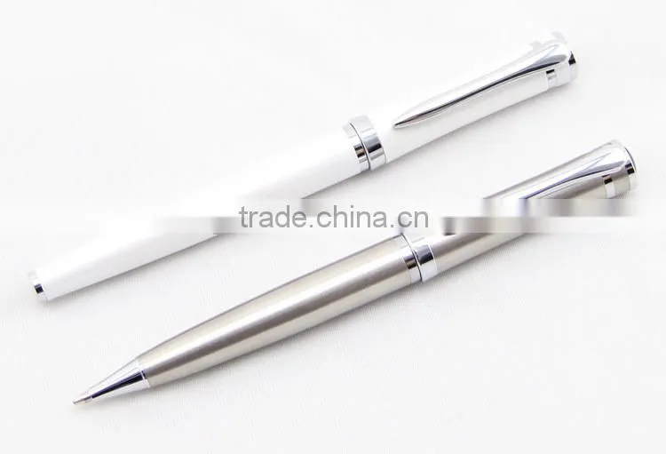 New metal white lipstick pen