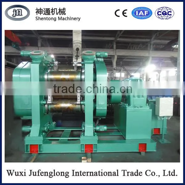 XY-4F400 rubber sheet four-roll calender factory, roll calender for artificial leather line