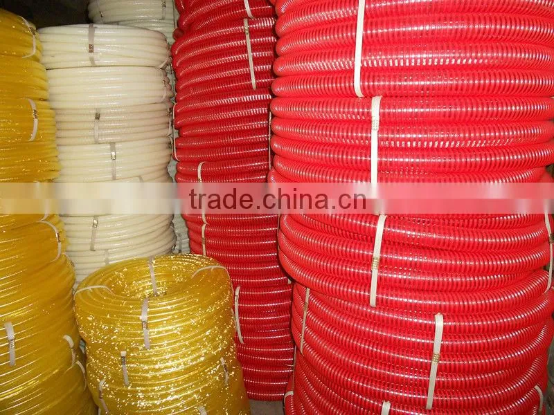 Wholesale PVC Ventilation Hose with Plastic Ribs inside Pipe