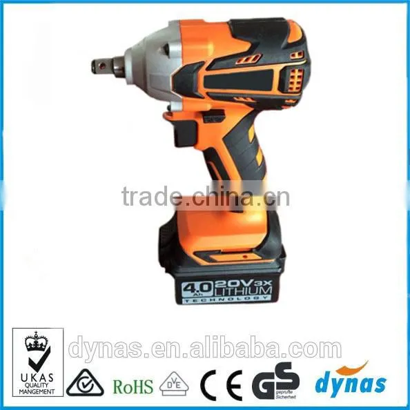 2014 hot selling 18V Li-ion Battery impact universal wrench