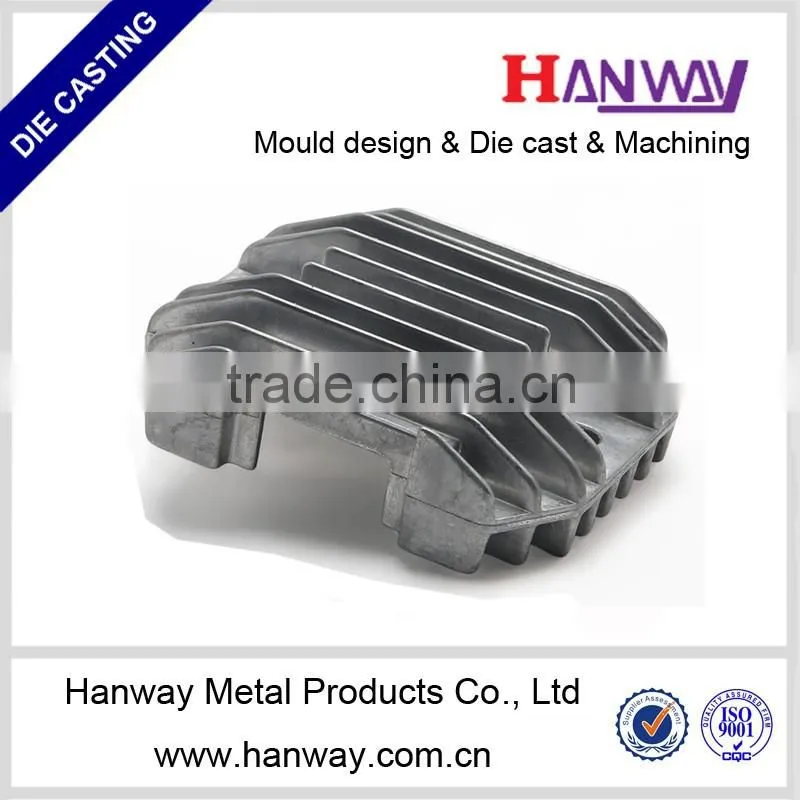 factory customized aluminum die casting led flashlight spotlight heat sink