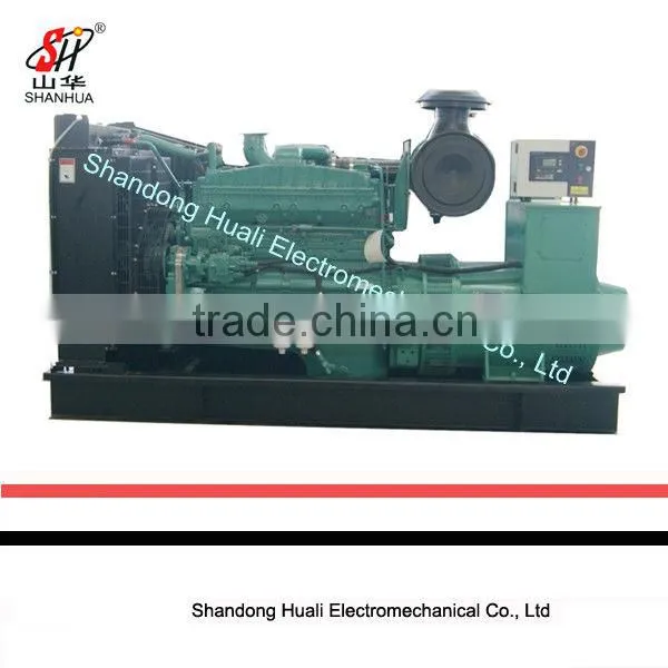 300KW Open type diesel generator set powered by Cummins engine