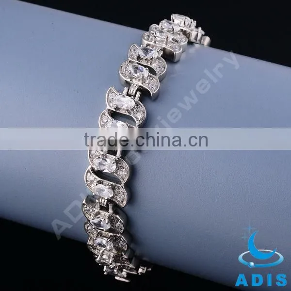 Newest Fashion Bracelets Brass Zircon Jewelry