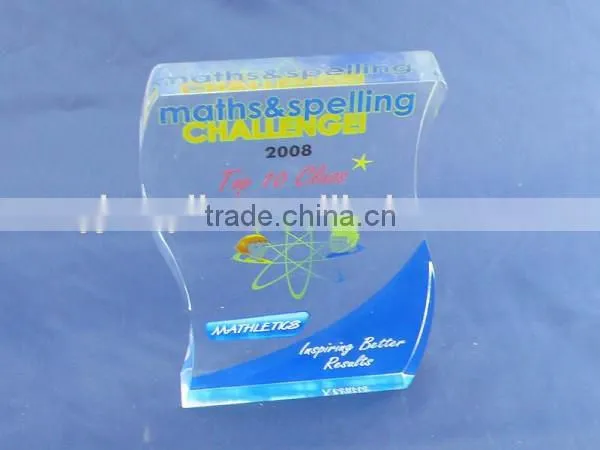 Customized Clear acrylic award blank