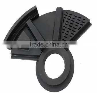 high wear resistant rubber lining plate for ball mill machine