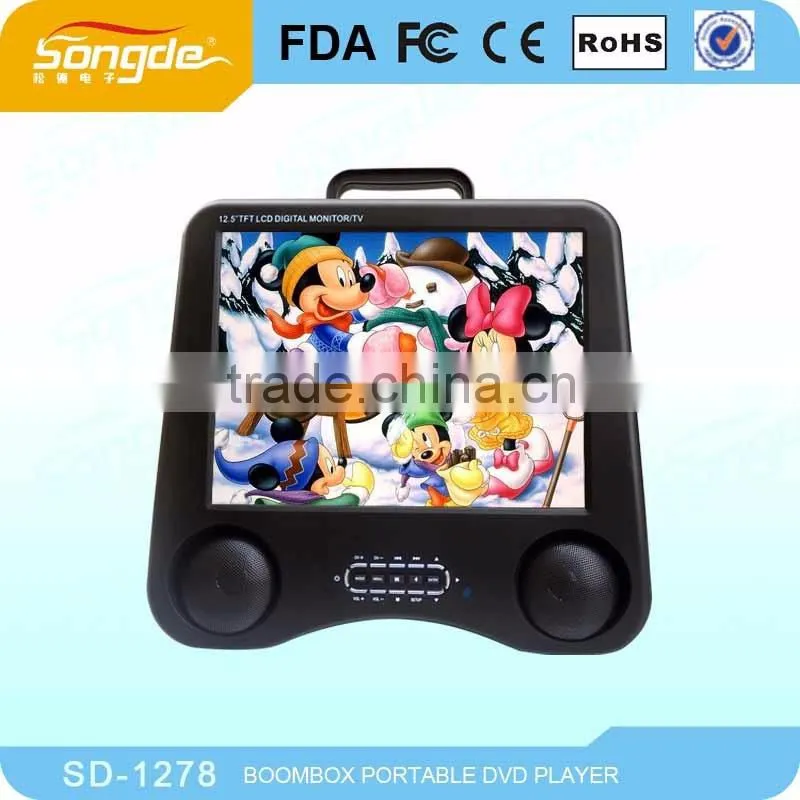 Universal High Definition DVD Player With FM Radio