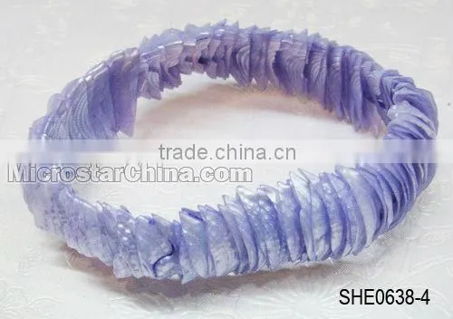 Homemade south sea shell paua shell bracelet