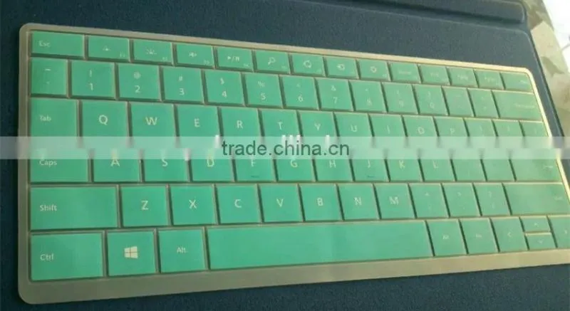 silicone keyboard cover for microsoft surface pro 3 type cover