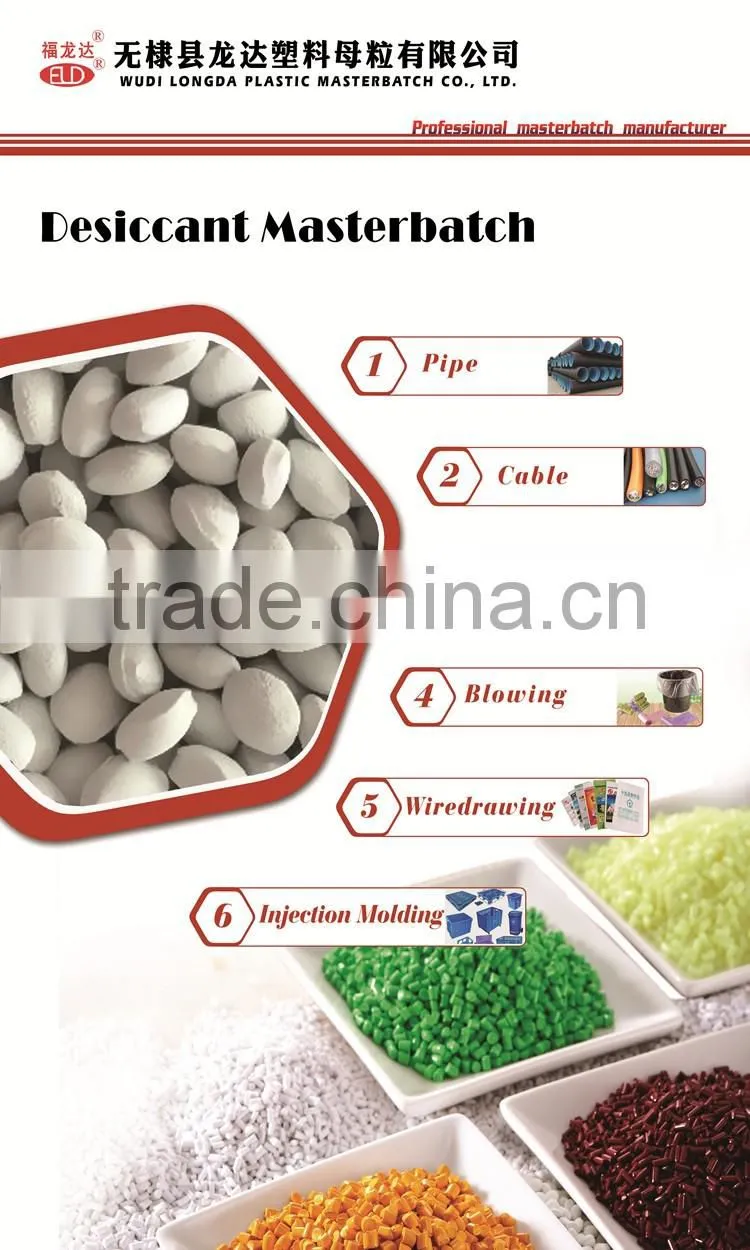 High quality Plastic Defoaming Agent/ desiccant masterbatch