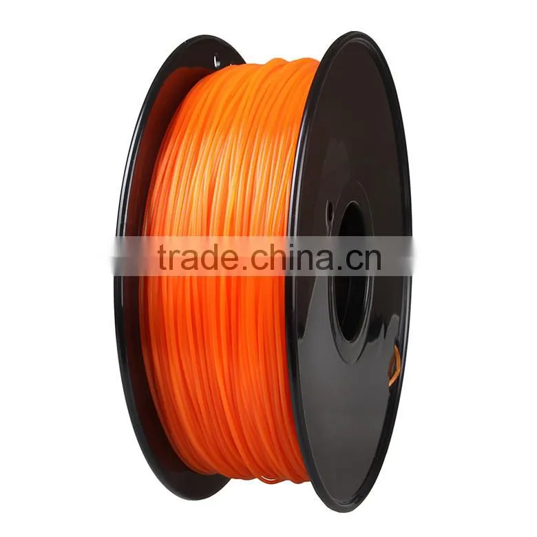 3D Printer Material Filament ABS t-shirt 3d printer Transparent Orange