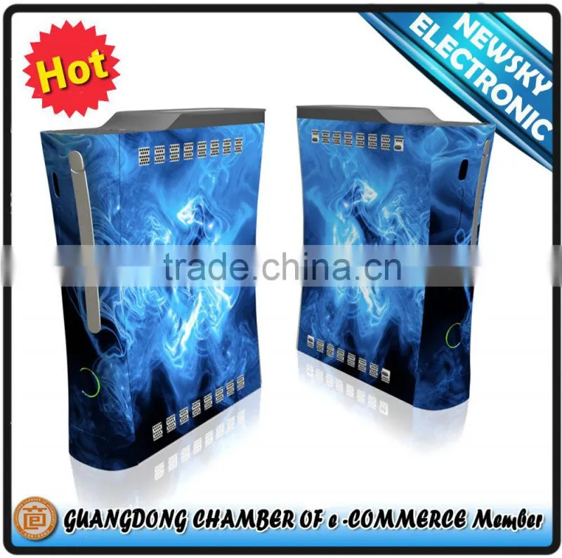 For Xbox 360 slim vinyl skin sticker for xbox 360 skin
