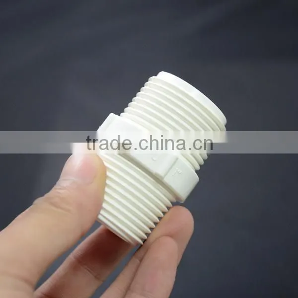 pvc pipe factory fitting name pvc nipple
