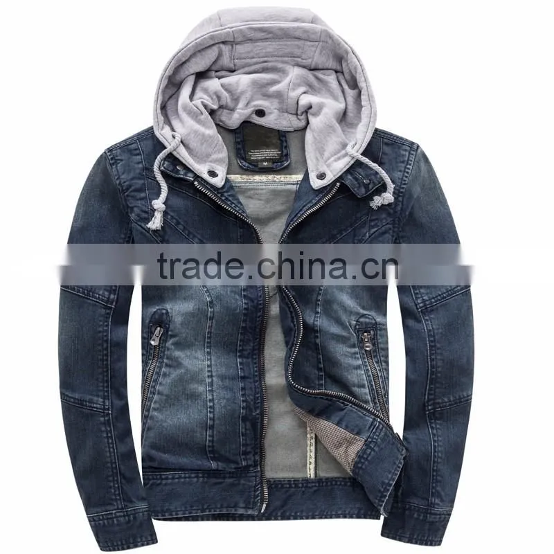 2016 Hot sale jeans wholesale windbreaker denim jacket