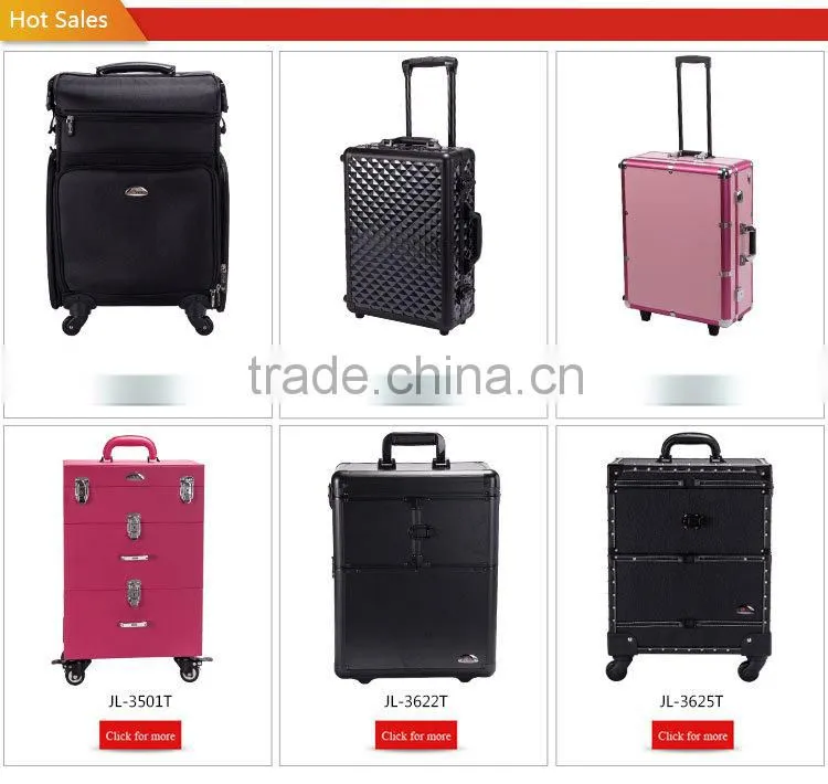 2015 Hot Recommend Pink Pvc Rolling Nail Polish Package Case