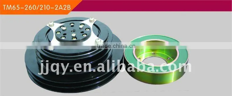 Jiujiang Qiyuan factory sell save energe auto electric compressor clutch 260/210 2A2B for compressor VALEO