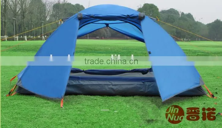 2 Person Double Layers Aluminum Pole Camping Tent