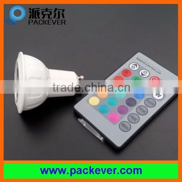2 years warranty AC 110V 220V 5W G5.3 RGB LED spotlight
