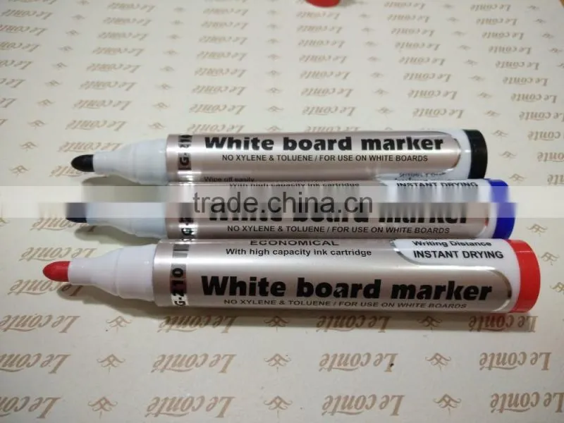 Wipe off easily whiteboard marker with high quality