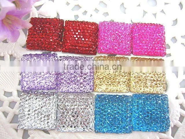 Shining Resin Rhinestone-Flat back resin craft(Cabochon)