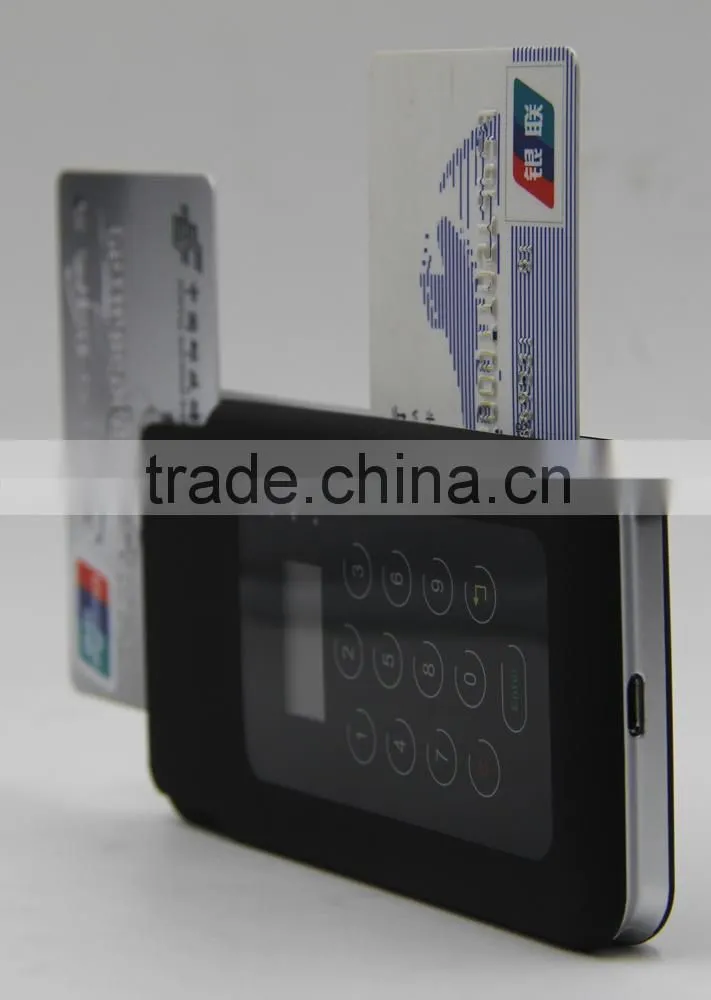 Bluetooth Type Encrypting Pin Pad with Smart Card Reader, MSR