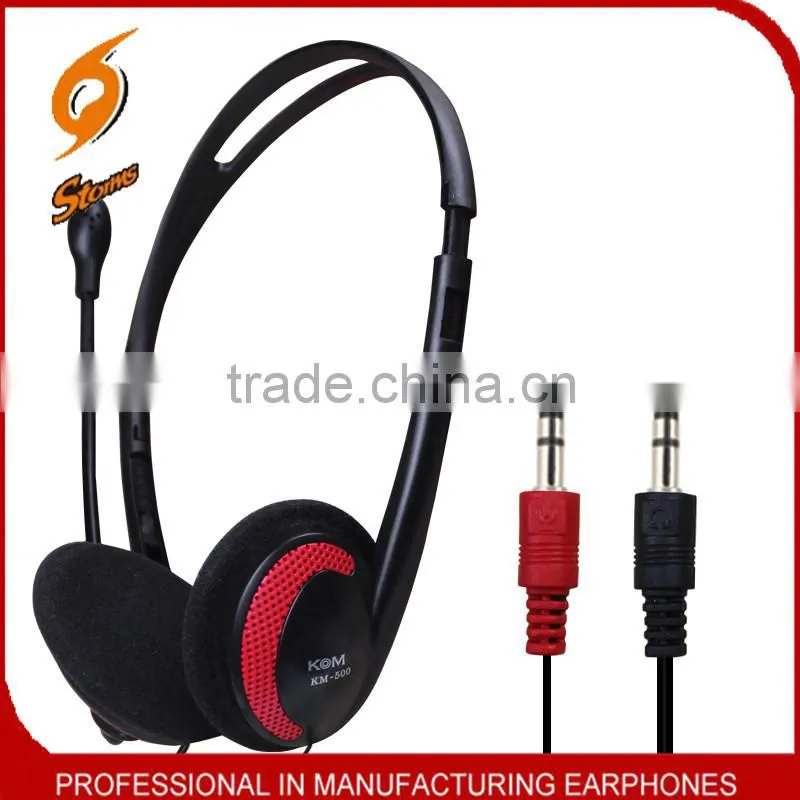 Hot sale Computer Ear bud , Earphone with mic.