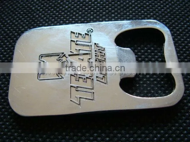 Hot selling custom promotional bottle opener keychain