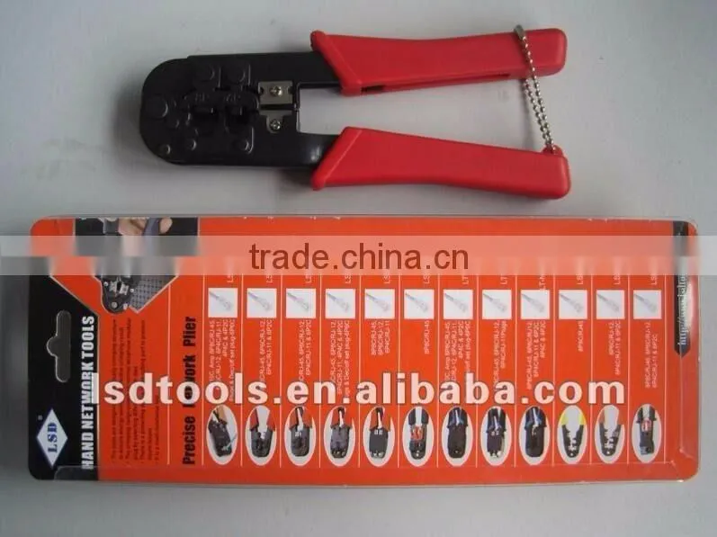 LSDbrand Network modular crimping tool LS-568 for rj11 rj12 rj45 6P 8P Mini networking crimp plier