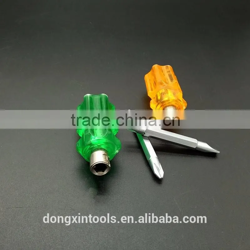Dual-purpose retractable excellent screwdriver