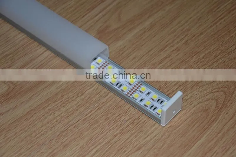 Anodized Aluminum Lighting Decoration Mounted Aluminium Profile Price