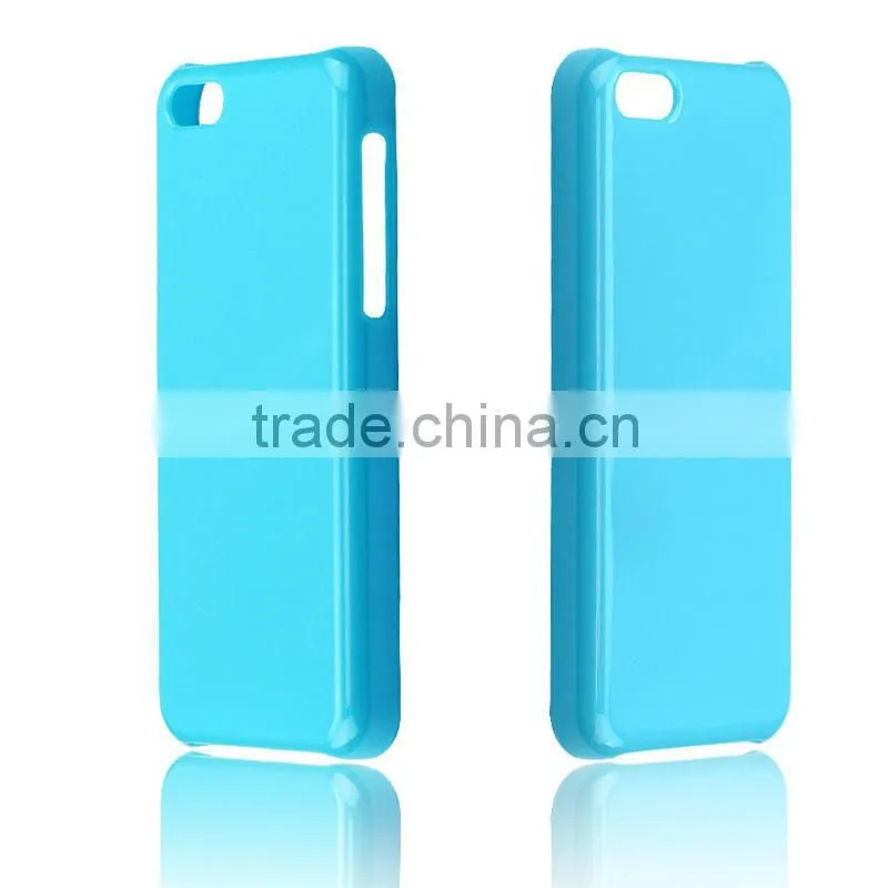 Candy color plastic protective case for iphone 5c