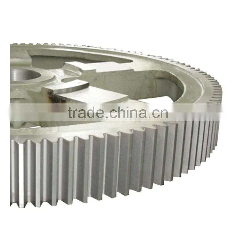 Precision machinery rail way carburized gear