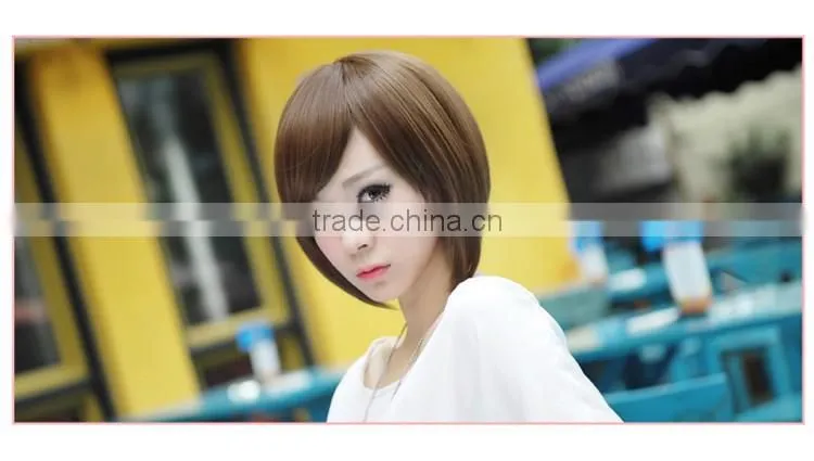 Fashion Spiky Hair Wigs Short Bob Remy Hair Wigs Cheap Short Bob Wigs