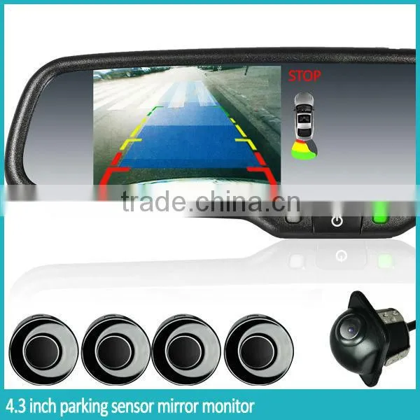 Bluetooth calling Car Rearview Mirror with reverse display monitor