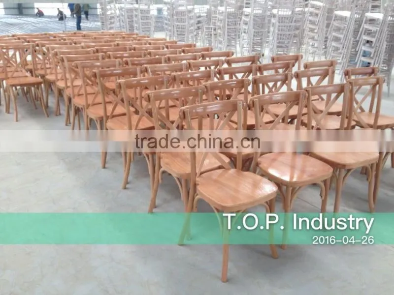 Beech Natural Crossback Chairs