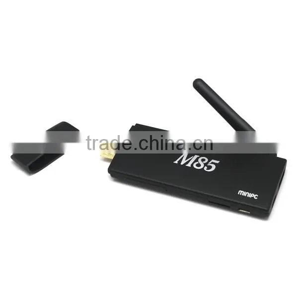 manufacturer best hot sale android TV dongle Amlogic S805 1G+8G Quad-core android4.4 H.265 3D Bluetooth wifi smart TV stick