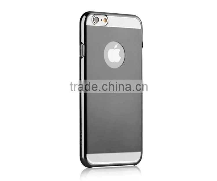 Free Sample Mobile Phone Mirror Electroplating Back Cover Anti-scratch Hard PC Protective Case for iPhone 6/6s Plus