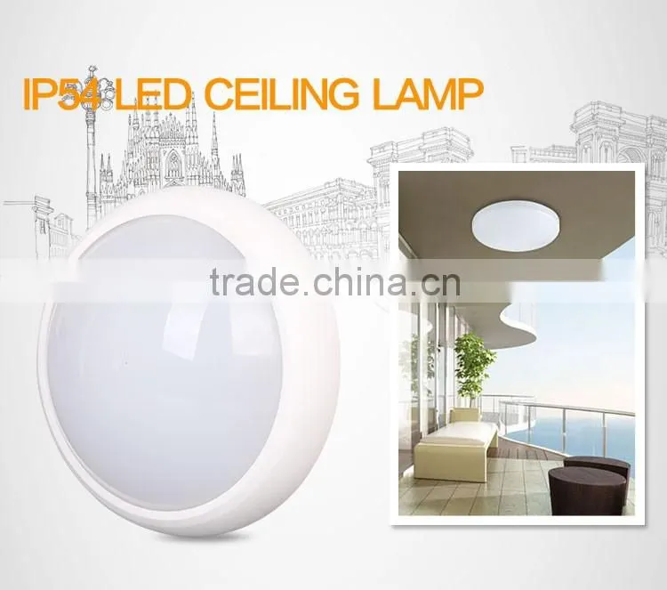 052005 Manufacturer microwave sensor led fixture ceilling light ip65 waterproof