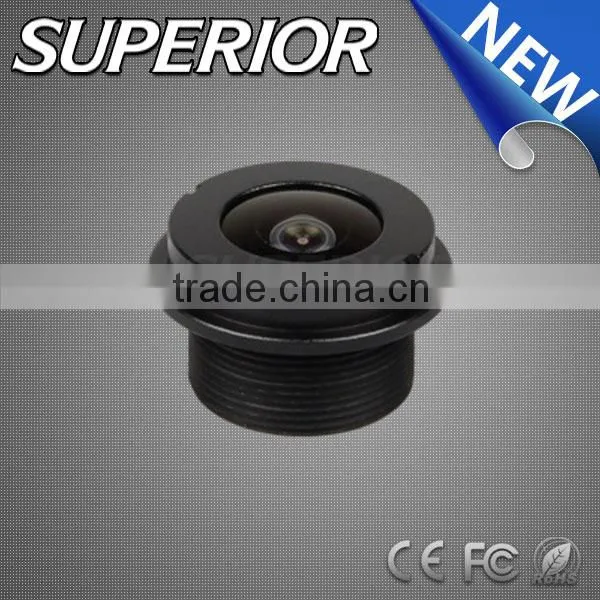 2015 New wide angle 1/3.7 inch f2.5 fixed iris car lens 1.3mm low distortion megapixel m12 board lens