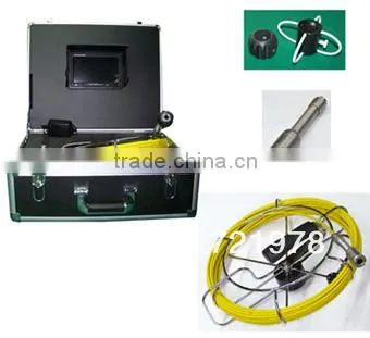 Pinpoint 20m/30m/40m/50m CCTV Duct Pipe Inspection Camera System, Sewer Pipe Inspection Drain Camera with DVR