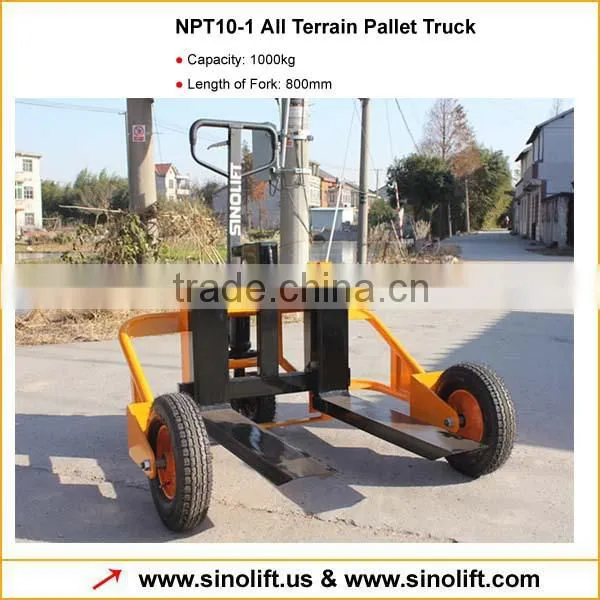 NPT Outdoor Terrain Pallet Truck with CE Certificate