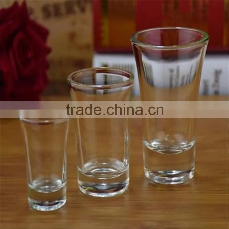 Factory wholesale high quality lead free 25ml /40ml /70ml mini shot glass