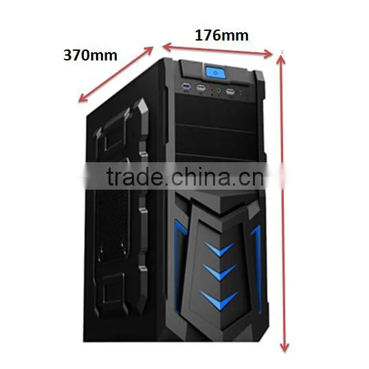 New Model transformers series ATX plastic Computer gaming Full tower Case, slim atx