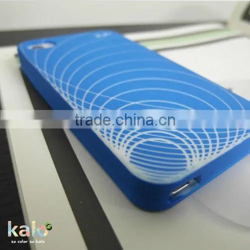 mobile phone silicone case for iPhone 4S
