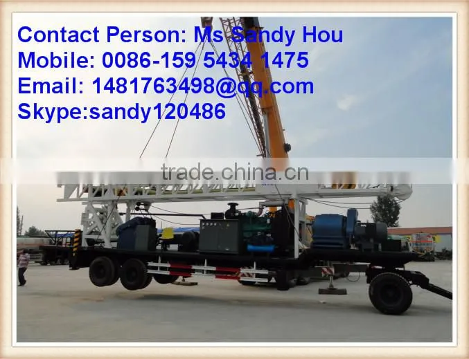 water well drilling rig price 600 meters